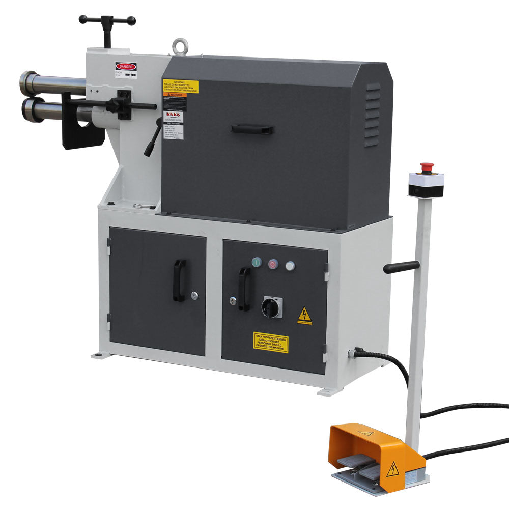 KAKAIndustrial ETB-25 Electric Bead Bending Machine, Sheet Metal Beading Machine, 220V-60HZ-3PH