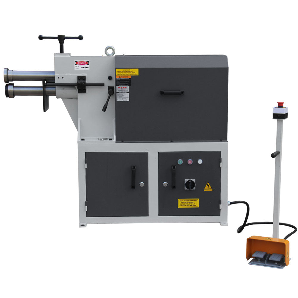 KAKAIndustrial ETB-25 Electric Bead Bending Machine, Sheet Metal Beading Machine, 220V-60HZ-3PH