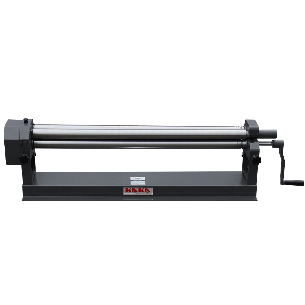 Sheet Metal Slip Roll, 39.4 in, 22 Ga 2 in rollers with wire grooves for cones and cylinders KAKA INDUSTRIAL W01-4022