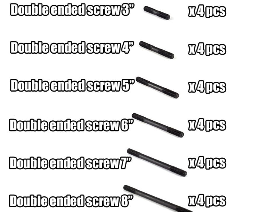 KAKA INDUSTRIAL 5/8" Table Slot 1/2" Stud Szie 52pcs Clamping Kit Set with case holder