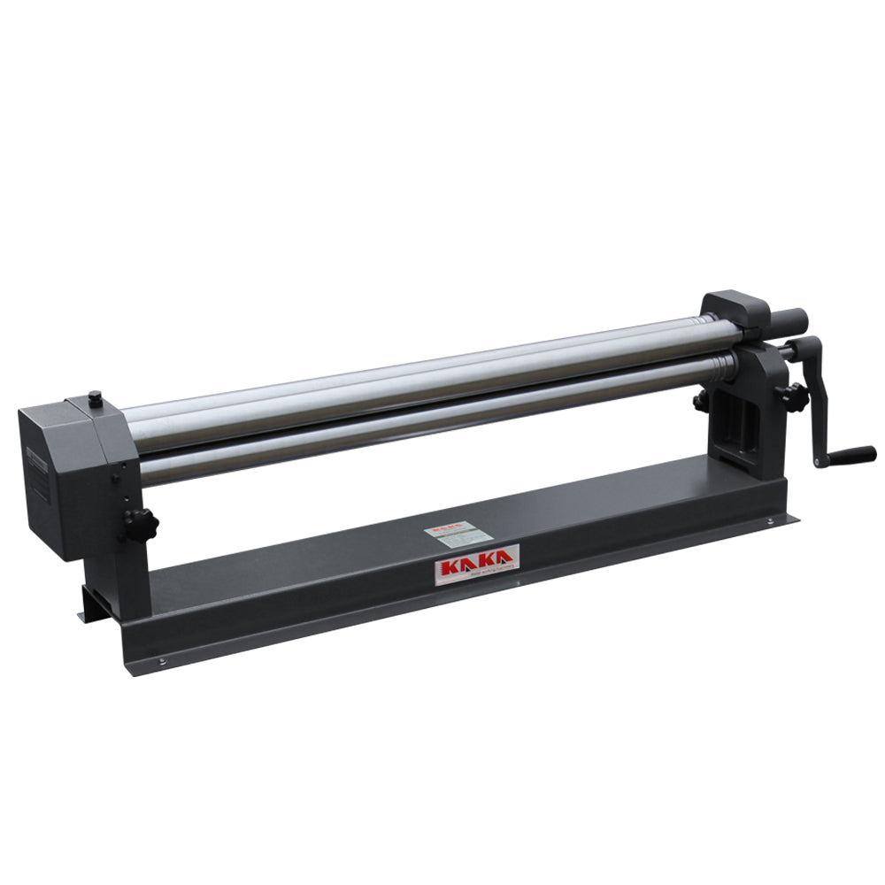 Sheet Metal Slip Roll, 39.4 in, 22 Ga 2 in rollers with wire grooves for cones and cylinders KAKA INDUSTRIAL W01-4022
