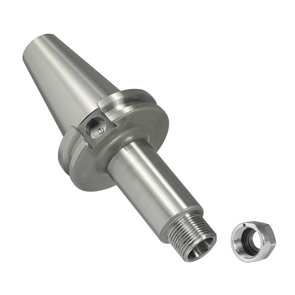 Bodee CAT40 4" 20000 RPM @ G2.5 Balanced CNC Coolant Thru. Collet Chuck 0.00012" TIR