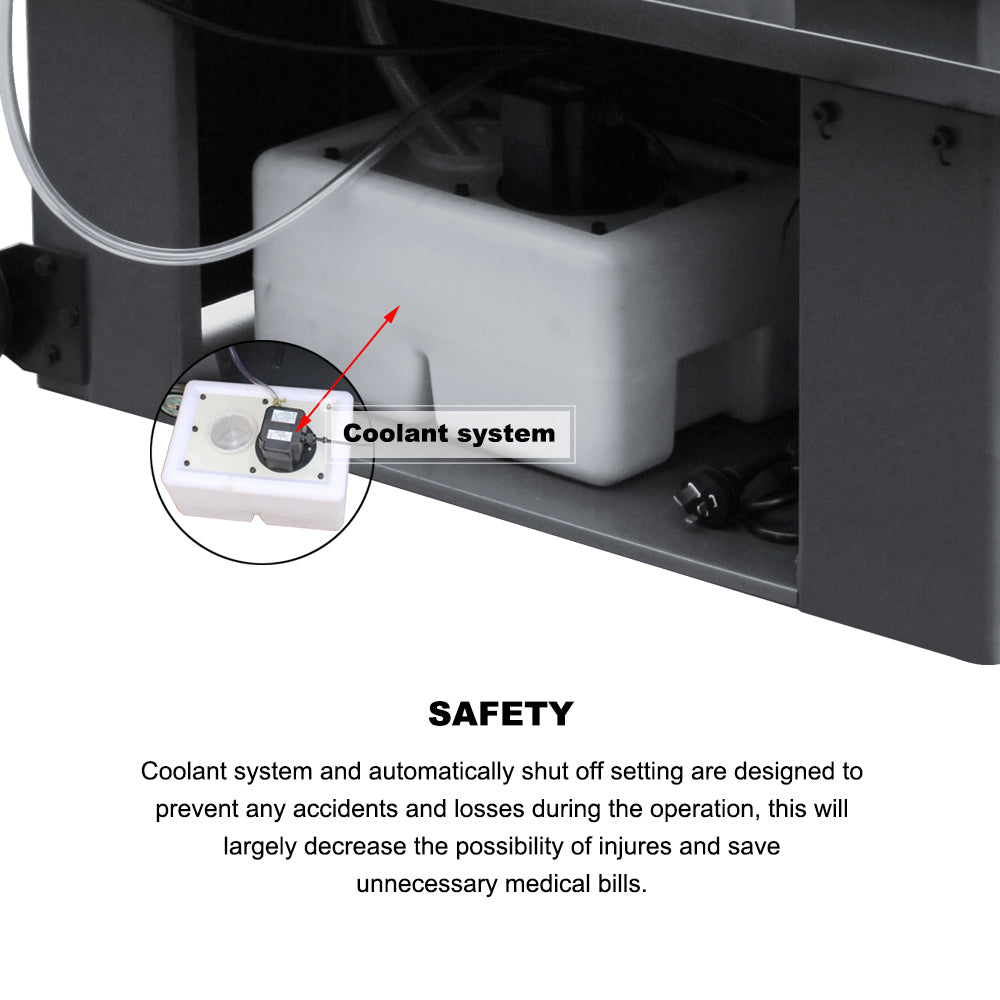 Metal Bandsaw 9"Horizontal Metal Cutting Band Saw 4 Steps Blade Speed Metal Band Saw, Space Saver Movable Metal Cutting Band Saw 115V&230V Dual Voltage Prewired 1PH BS-912B