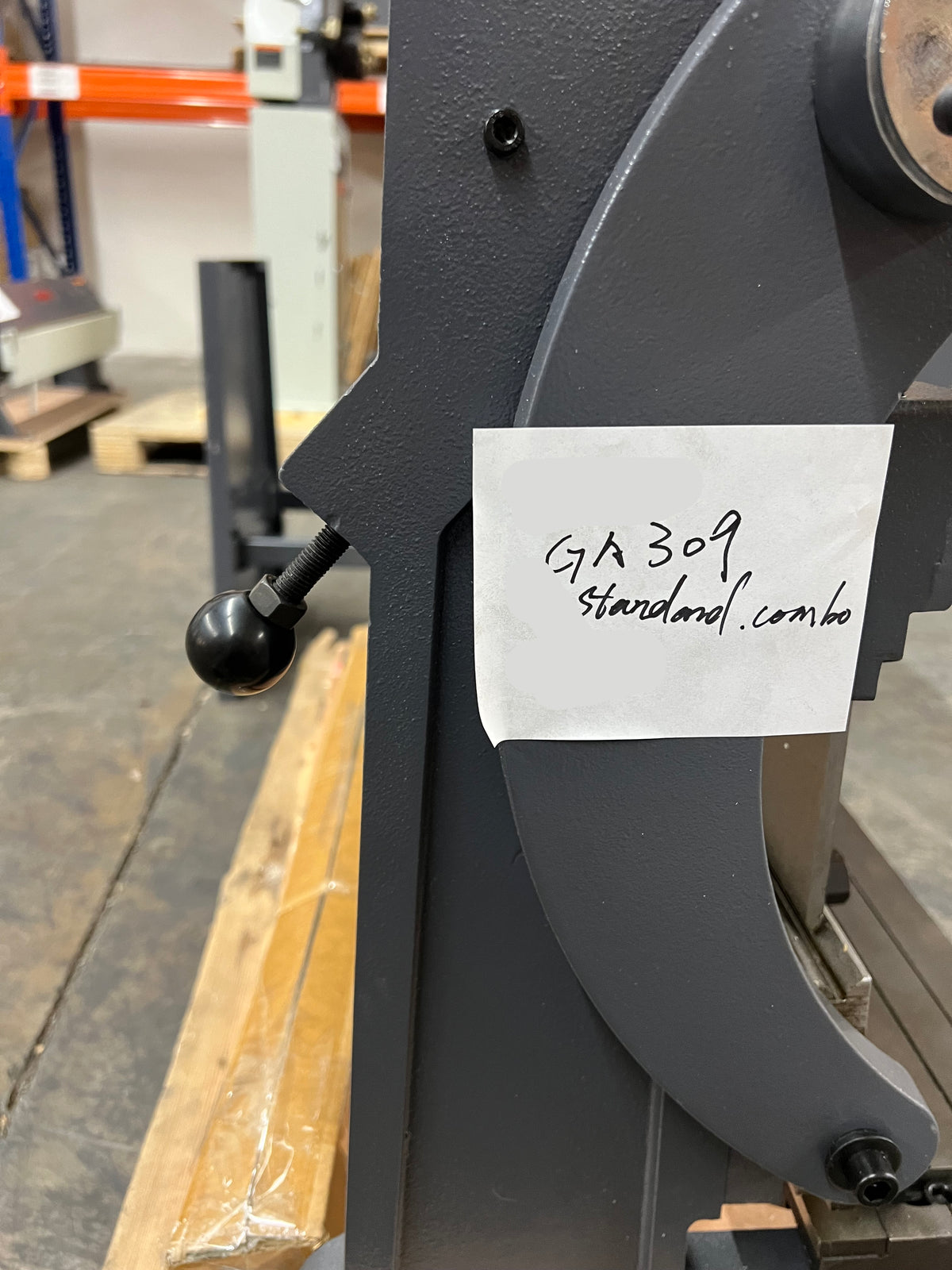 (Not Brand New) Kaka Industrial 3-IN-1/30 | 30" Sheet Metal Brake, Shear & Slip Roll Combo, 20-Gauge with Stand