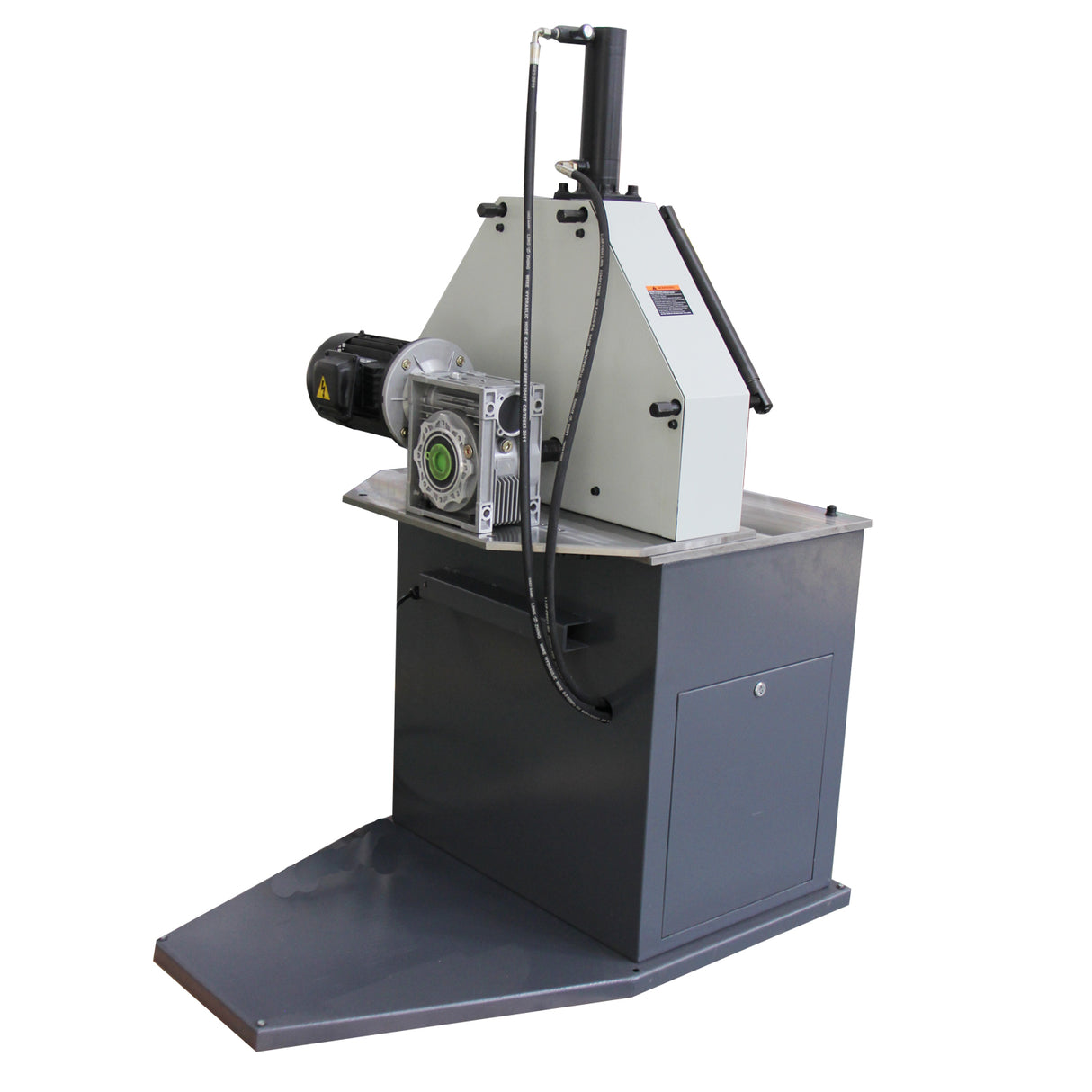 KAKA Industrial Roll Bending Machine,Heavy Duty Hydraulic Bender for Steel Pipe, Tube & Bar, 2HP Motor, 220V 3-Phase, Bends 2 inch Flat Bar, 1.2inch Round Bar and 2 inch Square Tube HRBM-40HV