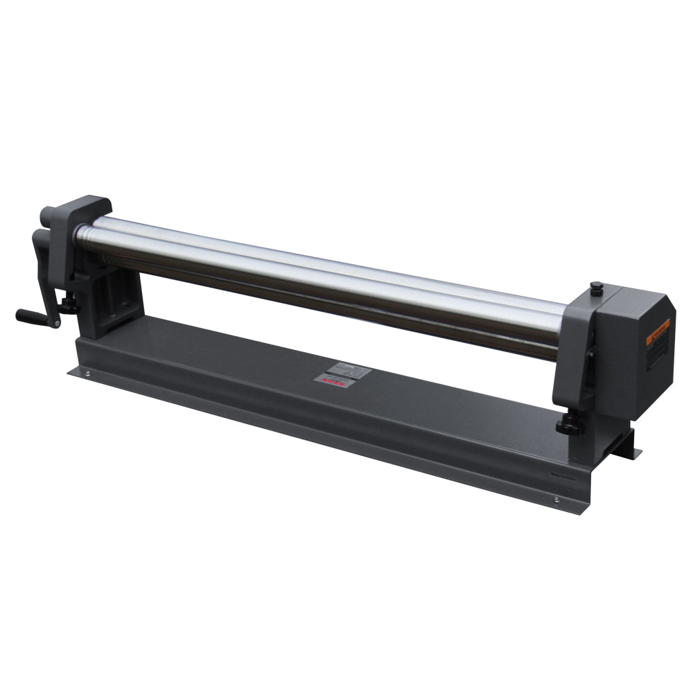 Sheet Metal Slip Roll, 39.4 in, 22 Ga 2 in rollers with wire grooves for cones and cylinders KAKA INDUSTRIAL W01-4022