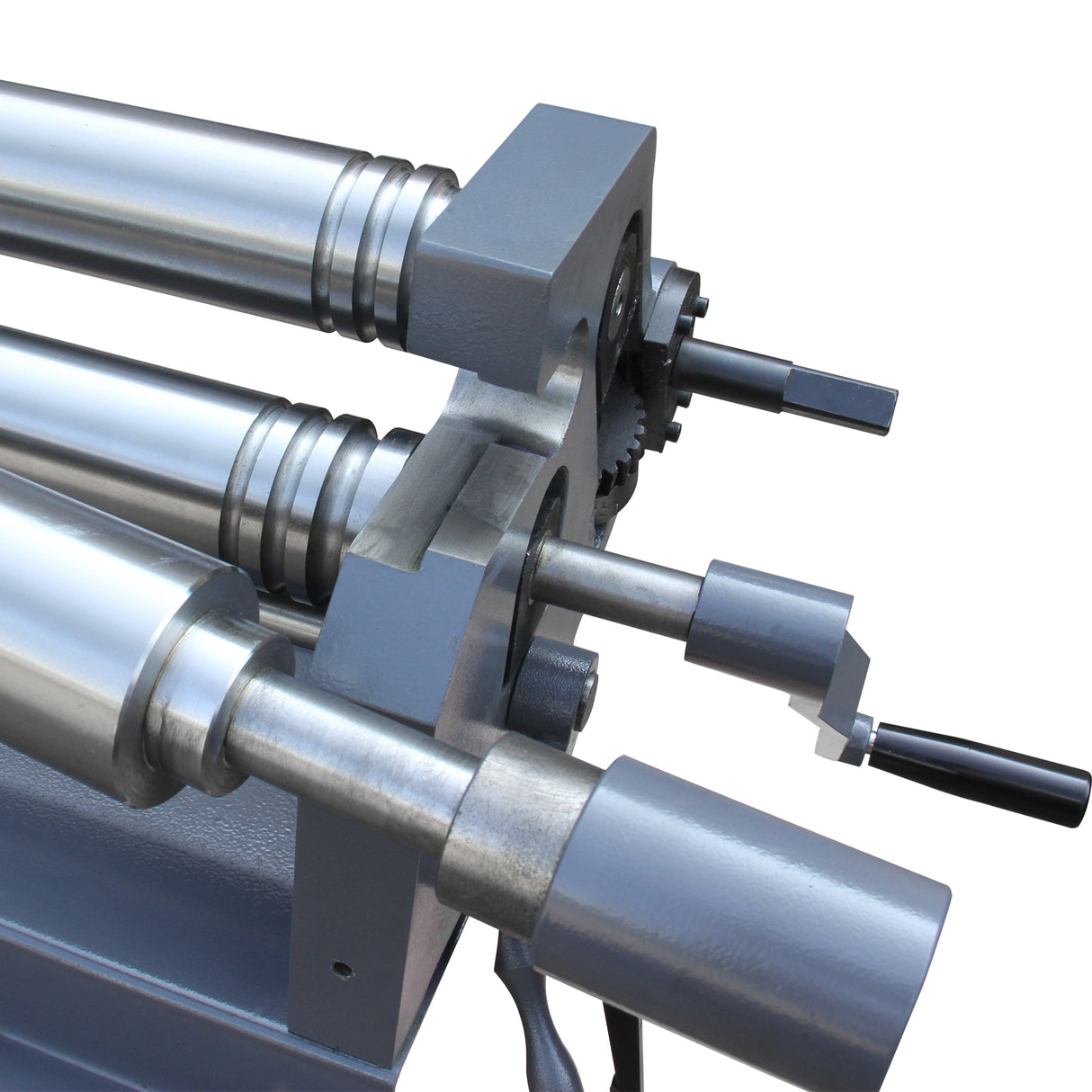 Slip Roll Machine, 51-Inch 14-Gauge Steel Bending Capacity, Rear Axle Lifting,Metal Roller, Sheet Metal Round Bending, Two Removable Rollers Included W01-5116A