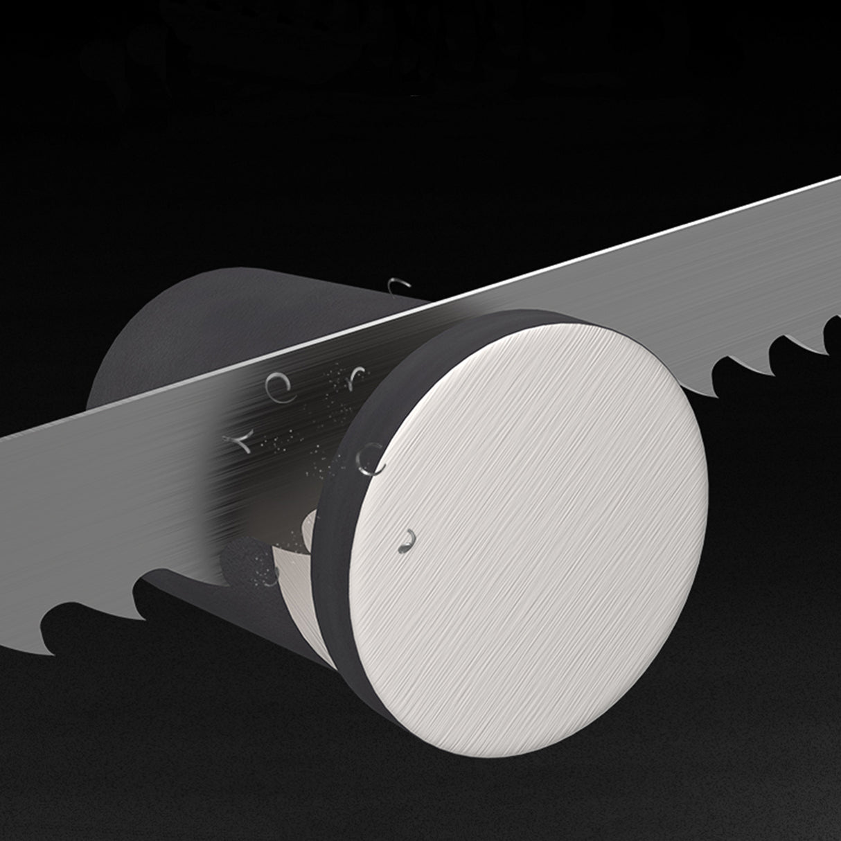 KAKA INDUSTRIAL Blade 159-1/2"x0.025"x1/2" (4050X13X0.65mm) Bi-Metal Material M42 Grade Metal Cutting Band Saw Blades for VS-2012 (8/12 TPI)