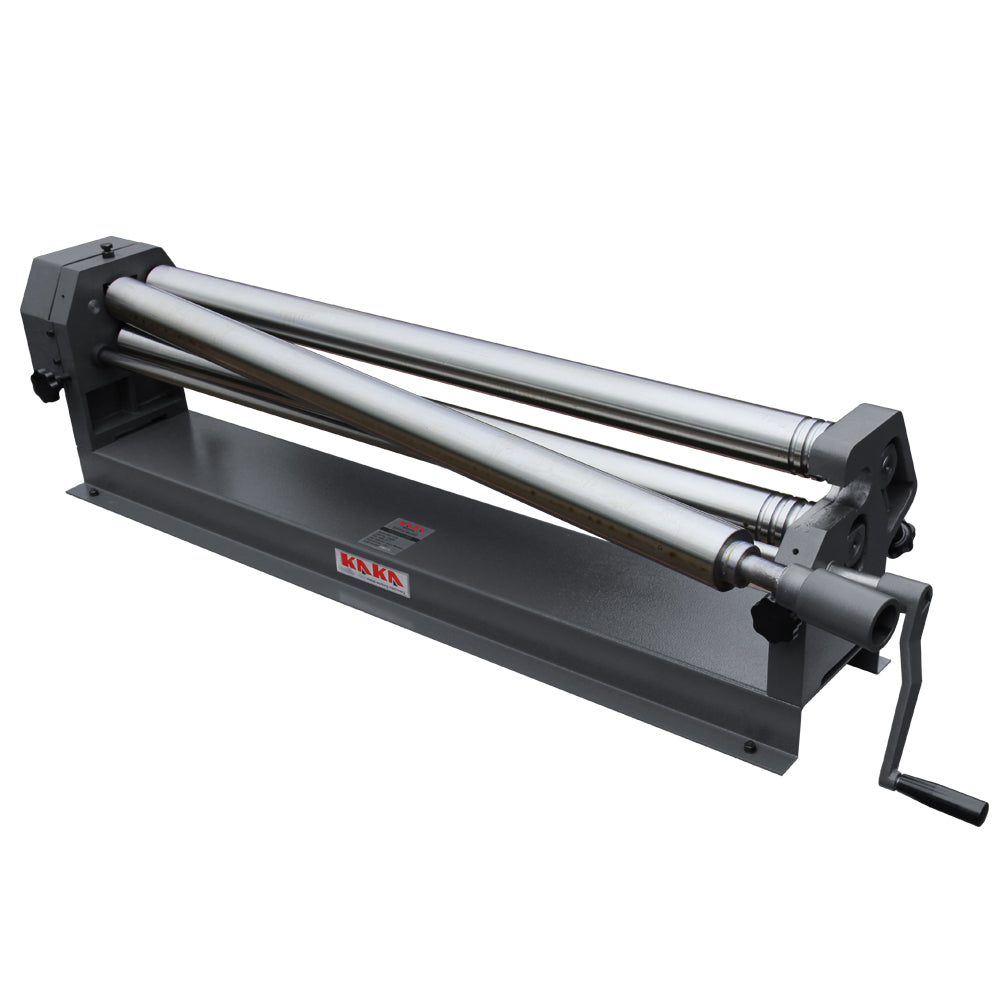 KAKA W01-5116 Slip Roll Machine, Sheet Metal Roller Machine With Two Removable Rollers, 51-Inch Slip Roll Roller Metal Plate Bending Round Machine, Slip Roll Machine capacity of 16 Gauge Steel