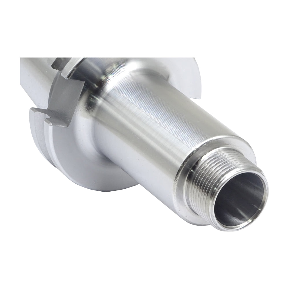 Bodee CAT40 4" 20000 RPM @ G2.5 Balanced CNC Coolant Thru. Collet Chuck 0.00012" TIR