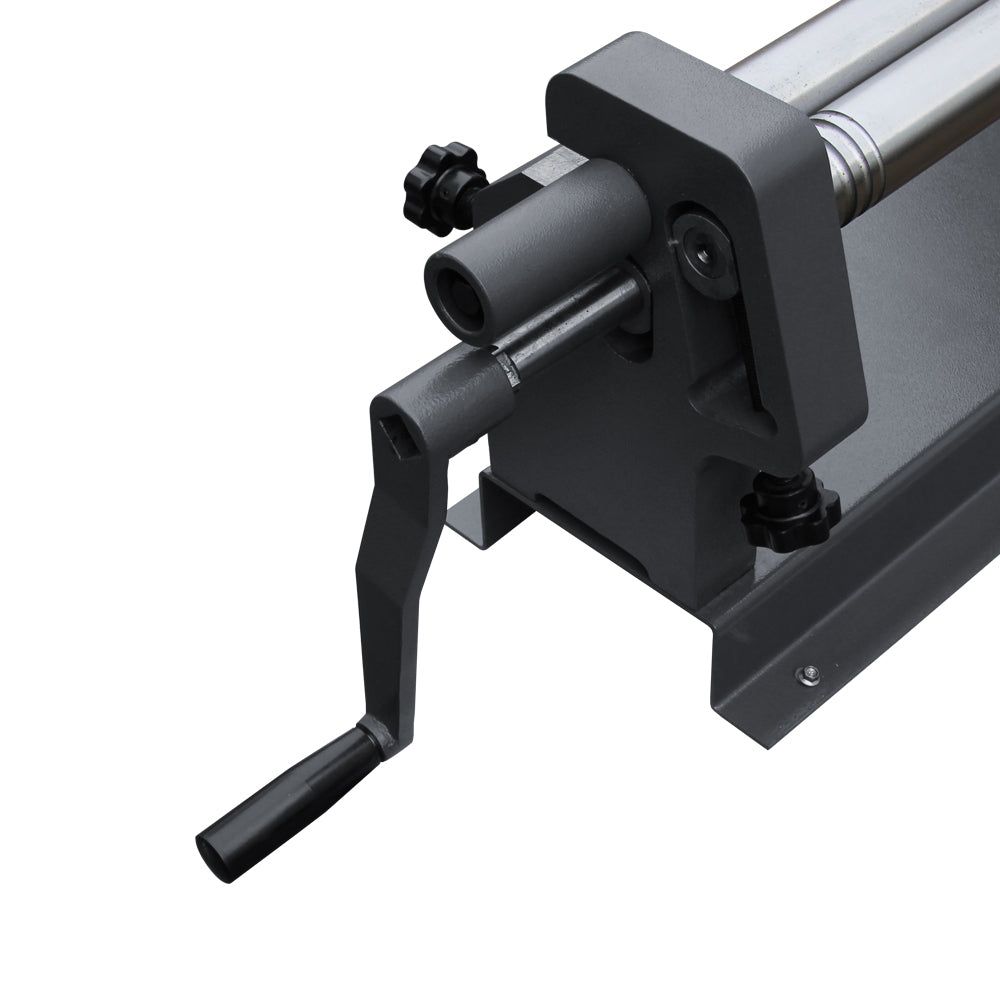 Sheet Metal Slip Roll, 39.4 in, 22 Ga 2 in rollers with wire grooves for cones and cylinders KAKA INDUSTRIAL W01-4022