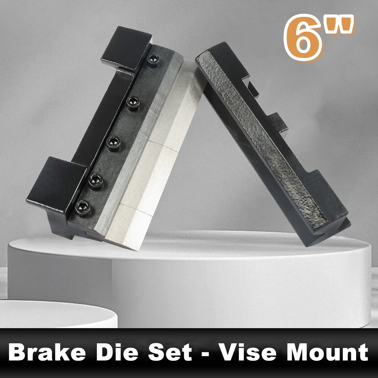 a.m.a handiworks　HD 6 Inches Vise Brake Die Set, Magnetic Vise Mount,ise Mount Metal Brake