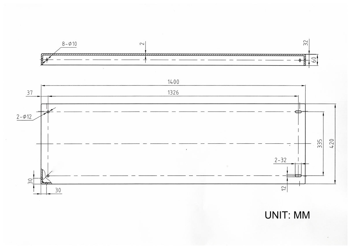 Table Stand for Pan Box Brake BP-1650