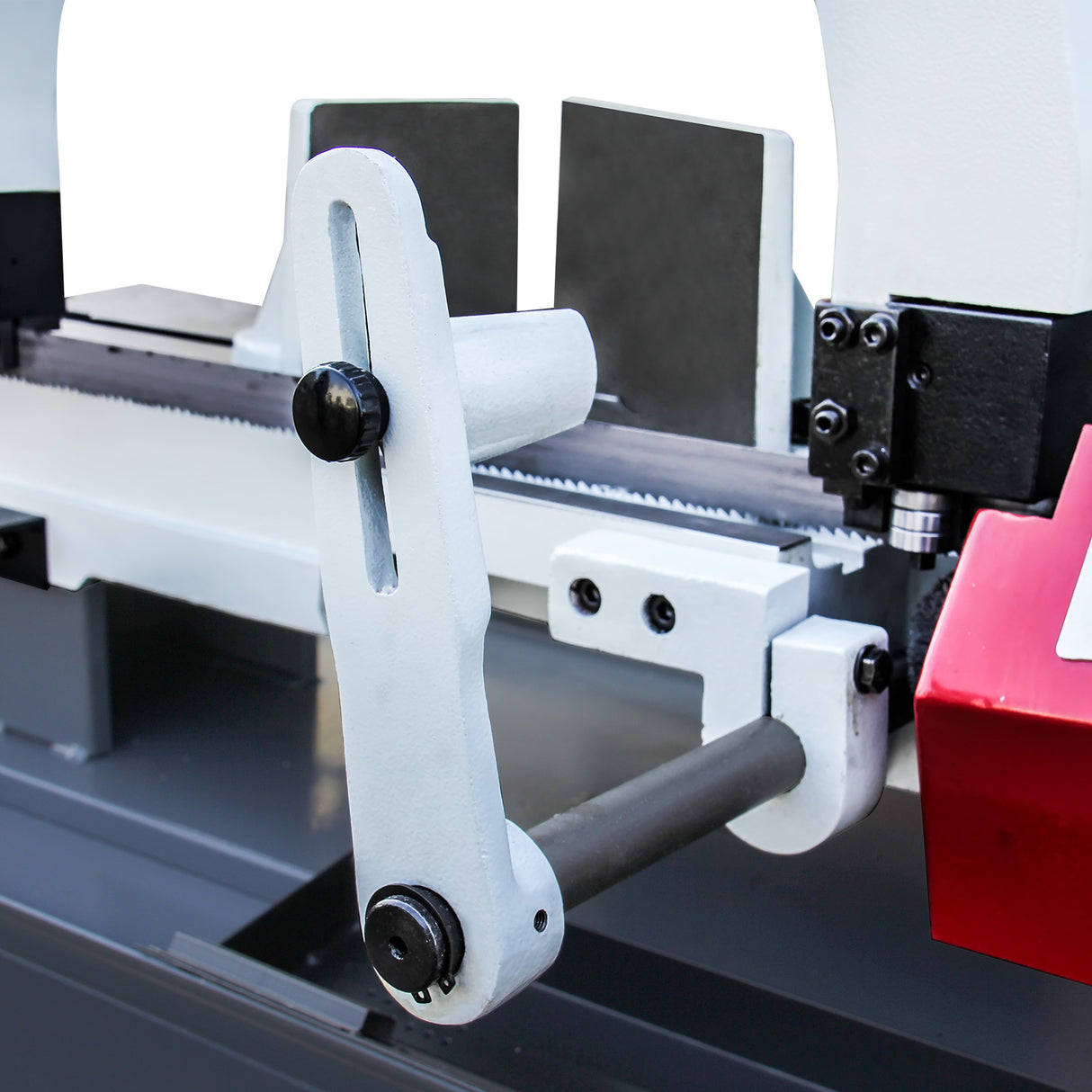 Metal Horizontal Band Saw,10" horizontal bandsaw 220V-60HZ-1PH Metal Cutting Band Saw, Solid Design Metal Bandsaw, Horizontal Bandsaw, High Precision Metal Band Saw, Space Saver Band Saw BS-1018B