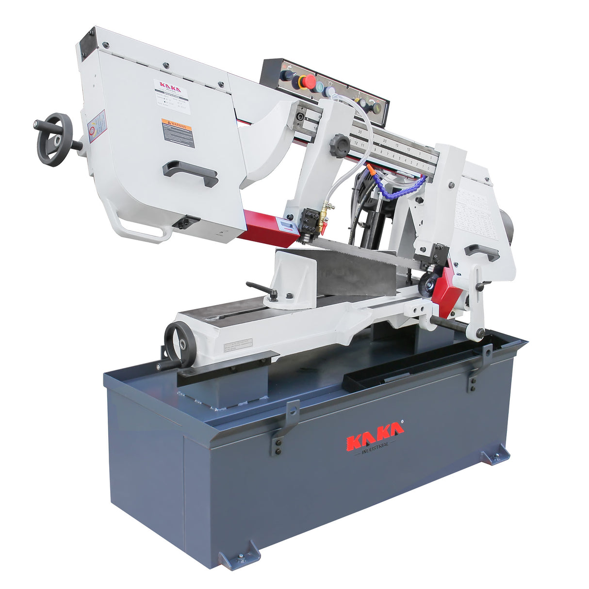 Metal Horizontal Band Saw,10" horizontal bandsaw 220V-60HZ-1PH Metal Cutting Band Saw, Solid Design Metal Bandsaw, Horizontal Bandsaw, High Precision Metal Band Saw, Space Saver Band Saw BS-1018B