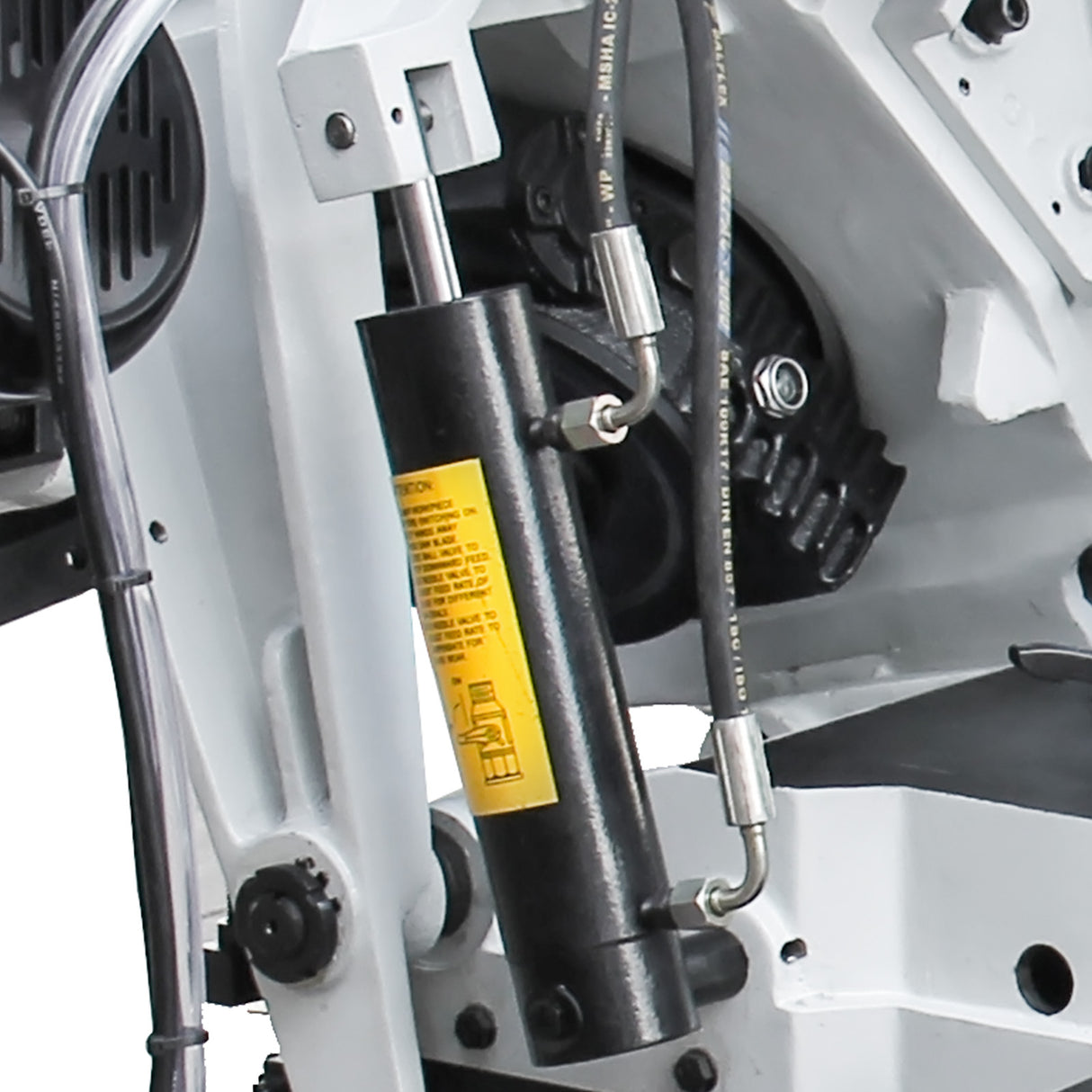 Metal Horizontal Band Saw,10" horizontal bandsaw 220V-60HZ-1PH Metal Cutting Band Saw, Solid Design Metal Bandsaw, Horizontal Bandsaw, High Precision Metal Band Saw, Space Saver Band Saw BS-1018B