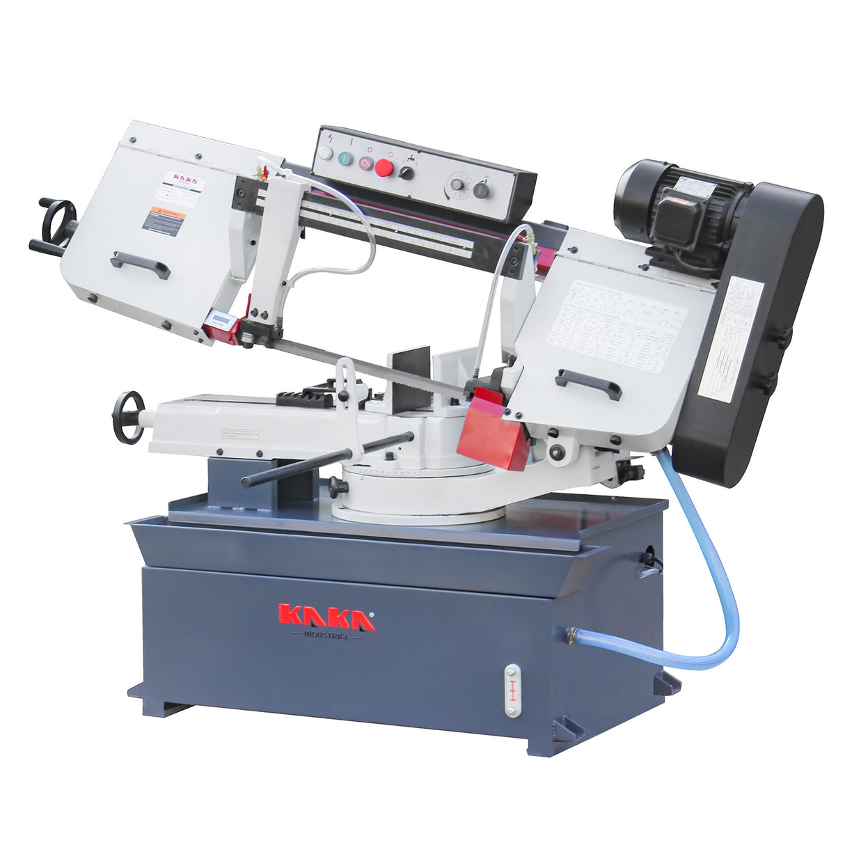 Metal Horizontal Band Saw,10 inch horizontal bandsaw, the bow can be swiveled between 45° and 90°Solid Design, Solid Design, Horizontal High Precision Vice Metal Band Saw220V-60Hz-1PH ,BS-1018R