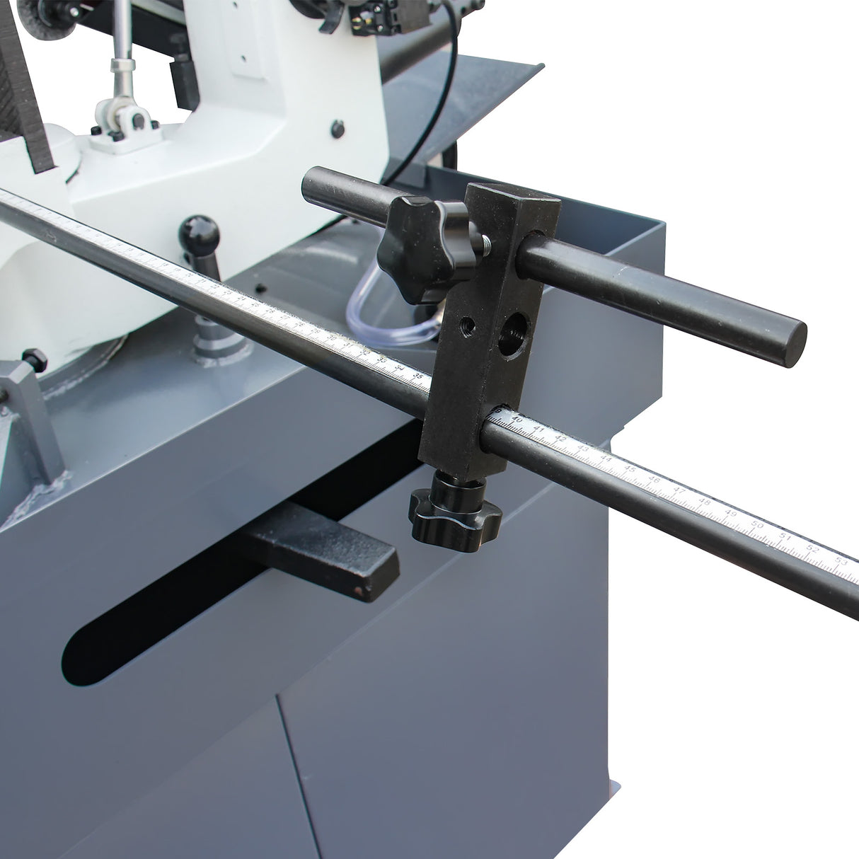 KAKA INDUSTRIAL Dual Miter Metal Bandsaw - 12 inch x 6inch, 60° Right/45° Left Swivel, Dual-Speed Motor, Hydraulic Feed, 230V 3-Phase | Ideal for Structural Steel, Pipes, Fabrication BS-126G