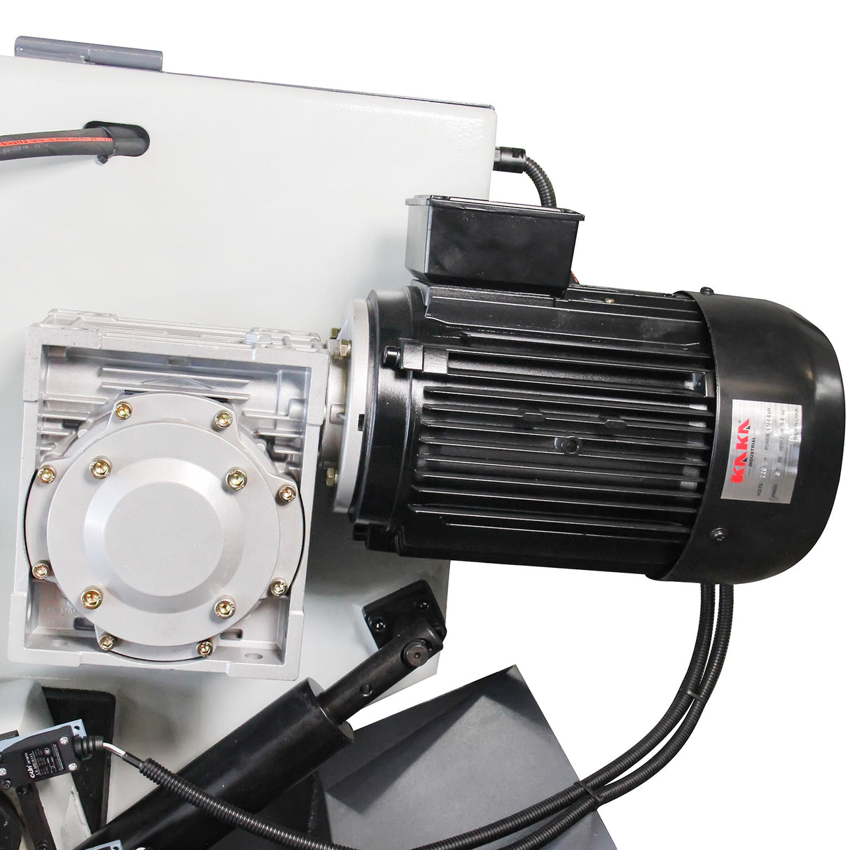 KAKA INDUSTRIAL BS-1810G 18"x9.8" PLC control Horizontal Band Saw, Hydraulic Shutle Vices and Swivel on both sides 220V 3phase