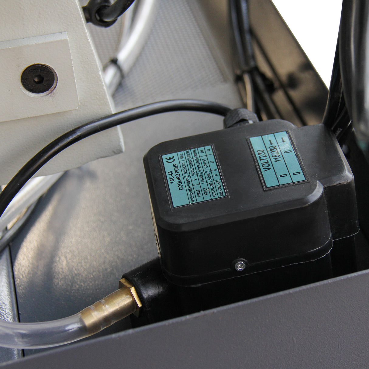 Metal Horizontal Band Saw Mitering Metal Band Saw with 7.8 inch x 4.7 inch Cutting | 45° Miter Angle, 1.1HP Motor for Steel and Aluminum, Auto Shut-Off Safety |BS-75G with Coolant System