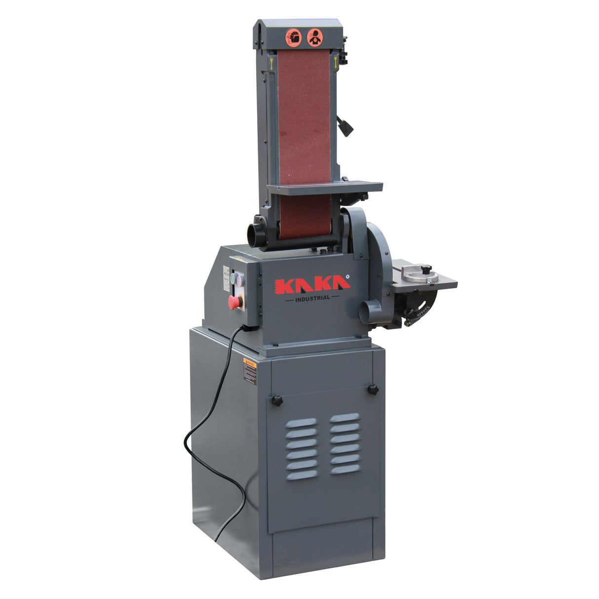 KAKA INDUSTRIAL BTM-250 6X48-Inch Belt and 10-Inch Disc Sander with Cast Iron Base
