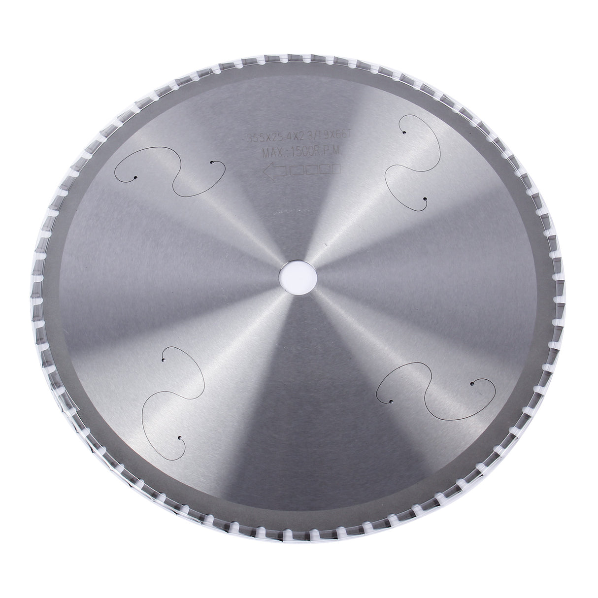 KAKA Industrial Chop Saw Blade for CHS-355, TCT Cutting Saw Blade for Steel, 14-Inch x 66-Tooth,14 BLADESS Steel Cutting Saw Blade