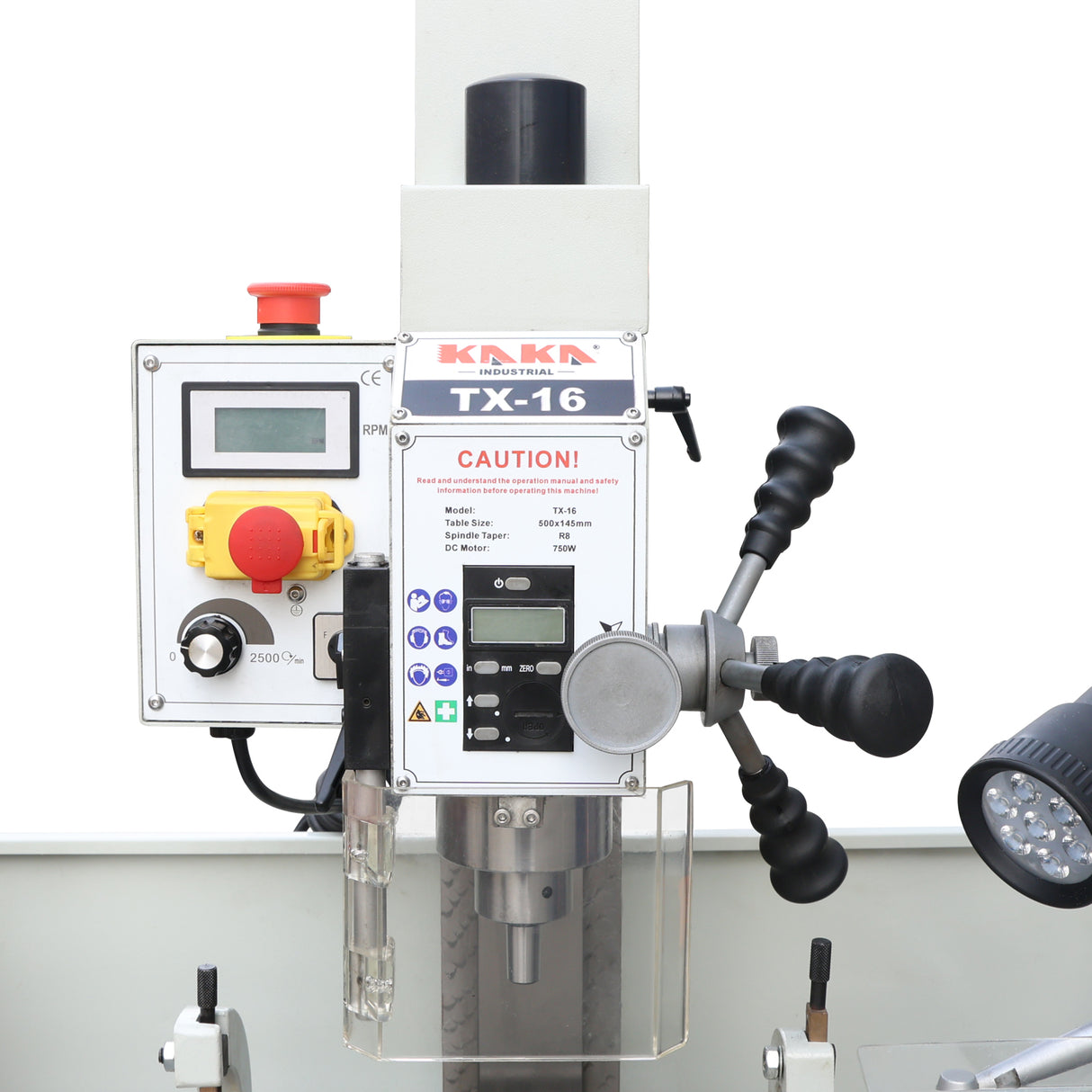 (Not Brand New) KAKA INDUSTRIAL Turn Lathe & Mill Drill CM-2575, Variable Speed Multi-Function Lathe