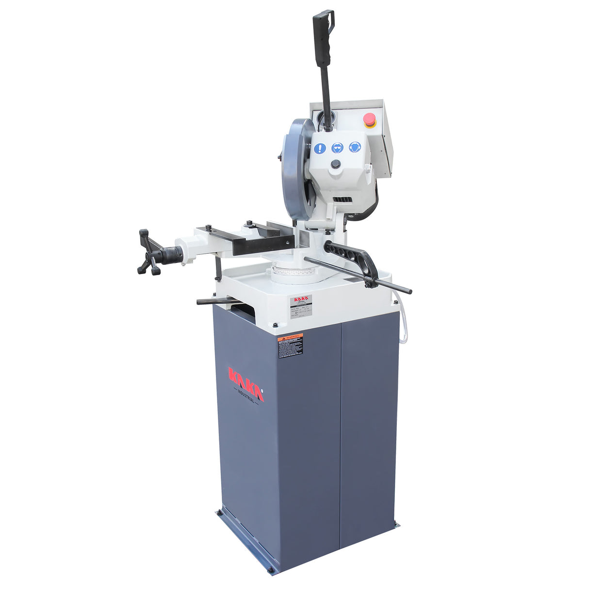 Circular Coldsaw, 11 inch Heavy Duty Manual Metal Cutting Saw with Swivel Head (±45° Miter), 1.5HP 3-Phase Motor, HSS Blade and Coolant System for Steel, Aluminum, Copper CS-11