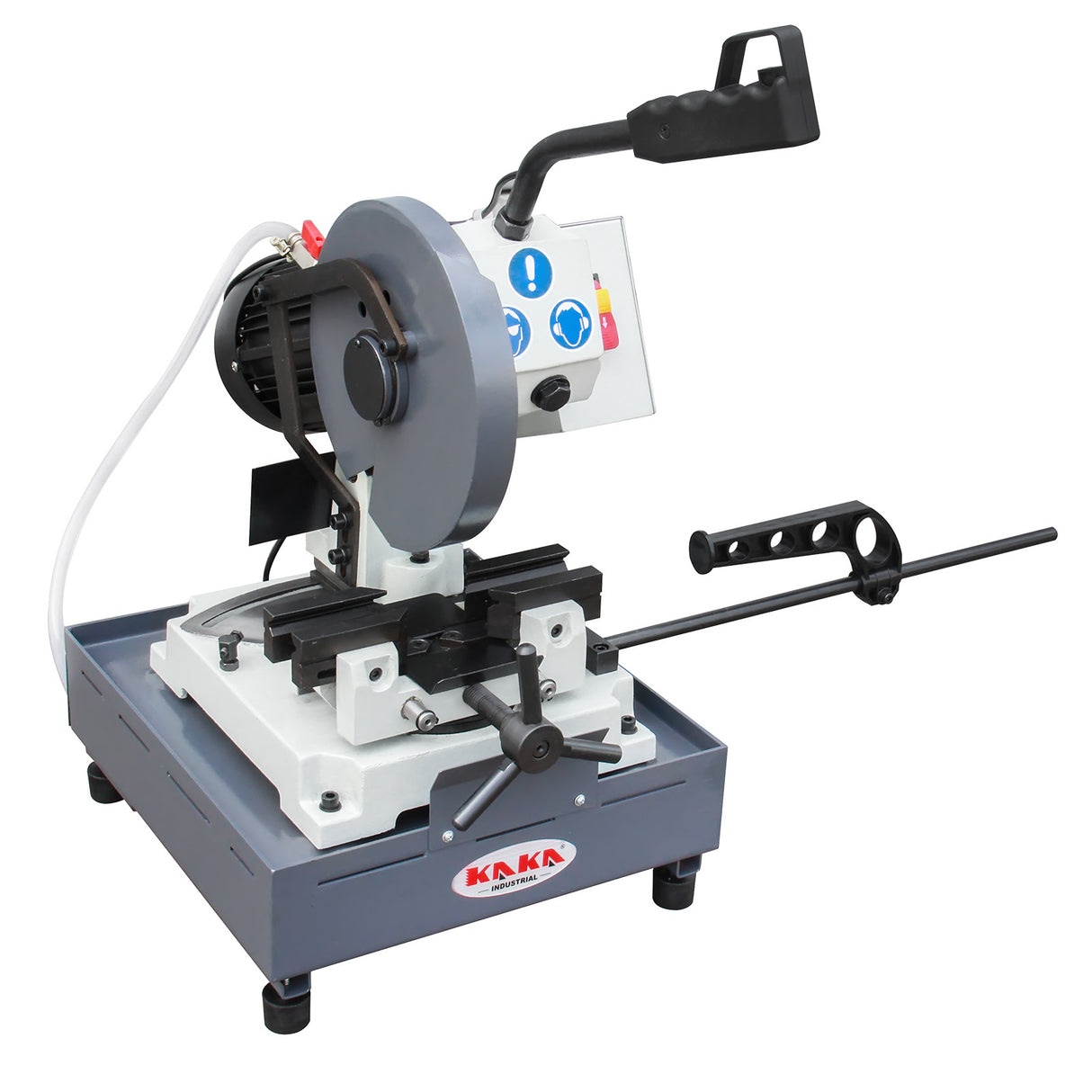 KAKA Industrial CS-9 9-Inch Heavy-Duty Metal Cutting Chop Saw, Industrial-Grade High-Speed Steel Blade, Durable Double Clamping Vice, Miter Saw