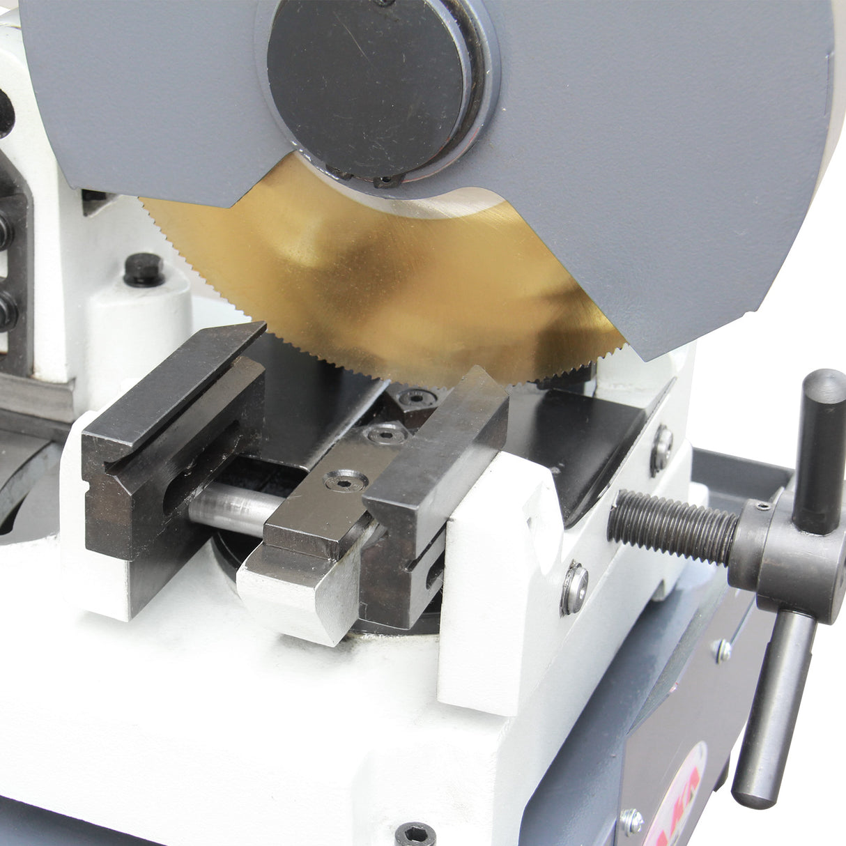 KAKA Industrial CS-9 9-Inch Heavy-Duty Metal Cutting Chop Saw, Industrial-Grade High-Speed Steel Blade, Durable Double Clamping Vice, Miter Saw