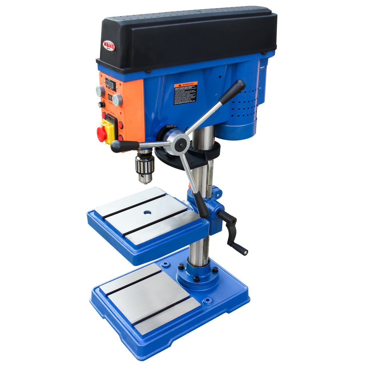 Kaka industrial DP-16 - 5/8" Variable-Speed Benchtop Drill Press with Laser, Bench Top Drill Press for Metal and Wood Working