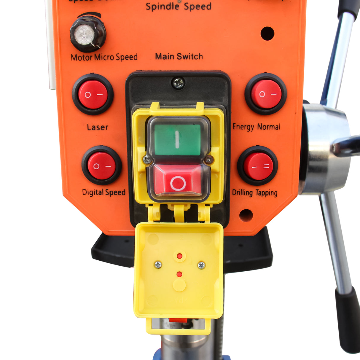 Kaka industrial DP-16 - 5/8" Variable-Speed Benchtop Drill Press with Laser, Bench Top Drill Press for Metal and Wood Working