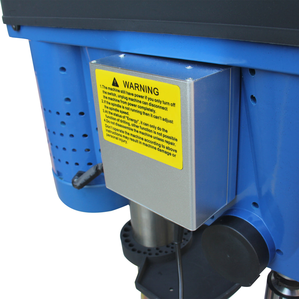 Kaka industrial DP-16 - 5/8" Variable-Speed Benchtop Drill Press with Laser, Bench Top Drill Press for Metal and Wood Working