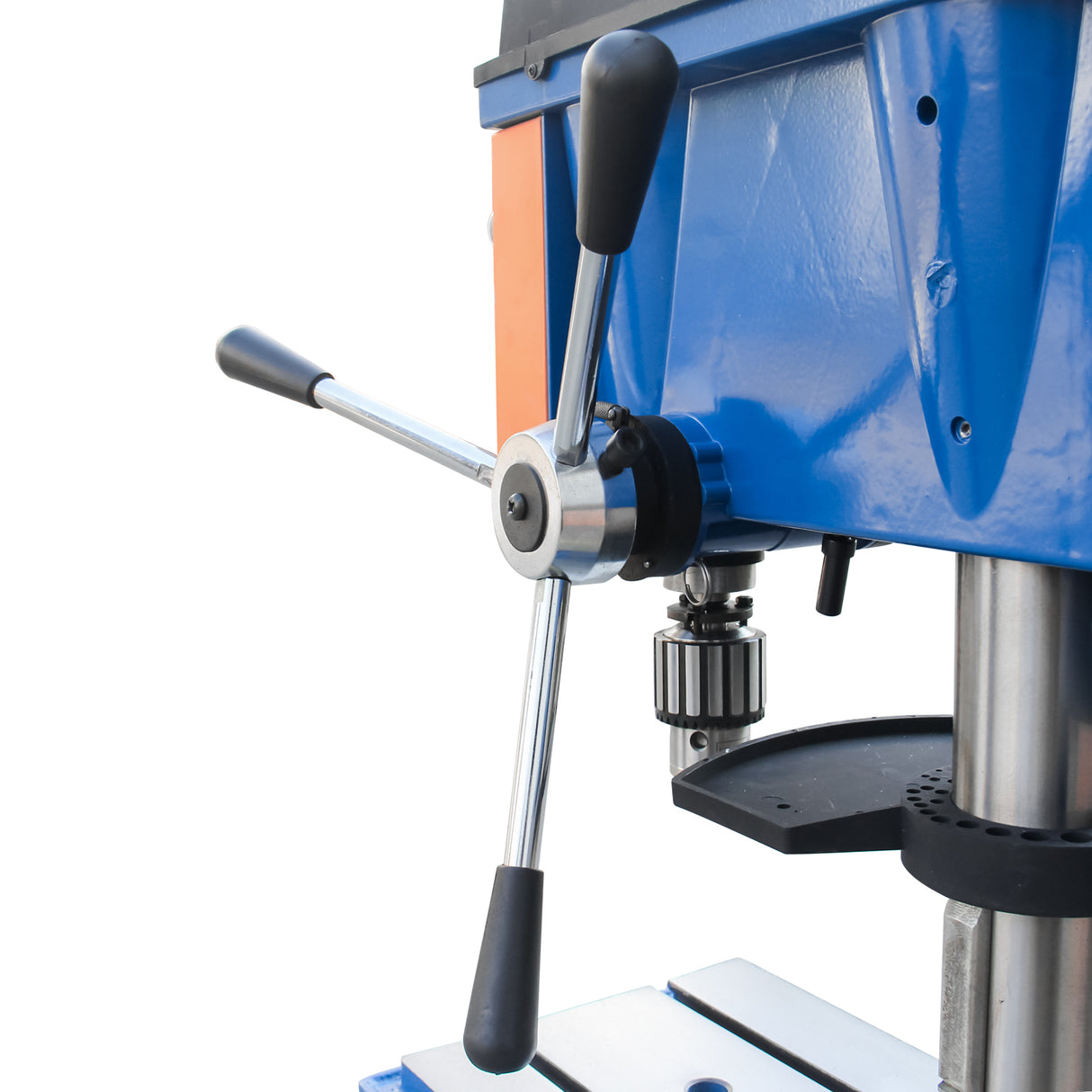 Kaka industrial DP-16 - 5/8" Variable-Speed Benchtop Drill Press with Laser, Bench Top Drill Press for Metal and Wood Working