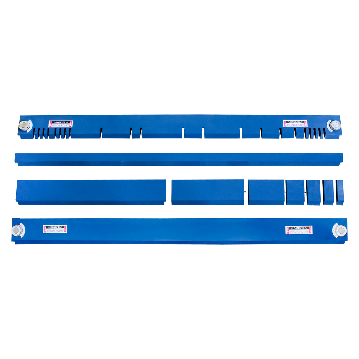 KAKA INDUSTRIAL Sheet Metal Brake 98-inch, Electric Metal Brake Bender, 12-Ton 16-Gauge Capacity Magnetic Box and Pan Brake, 220V Single Phase with Foot Pedal Control, Includes Clamp Bars