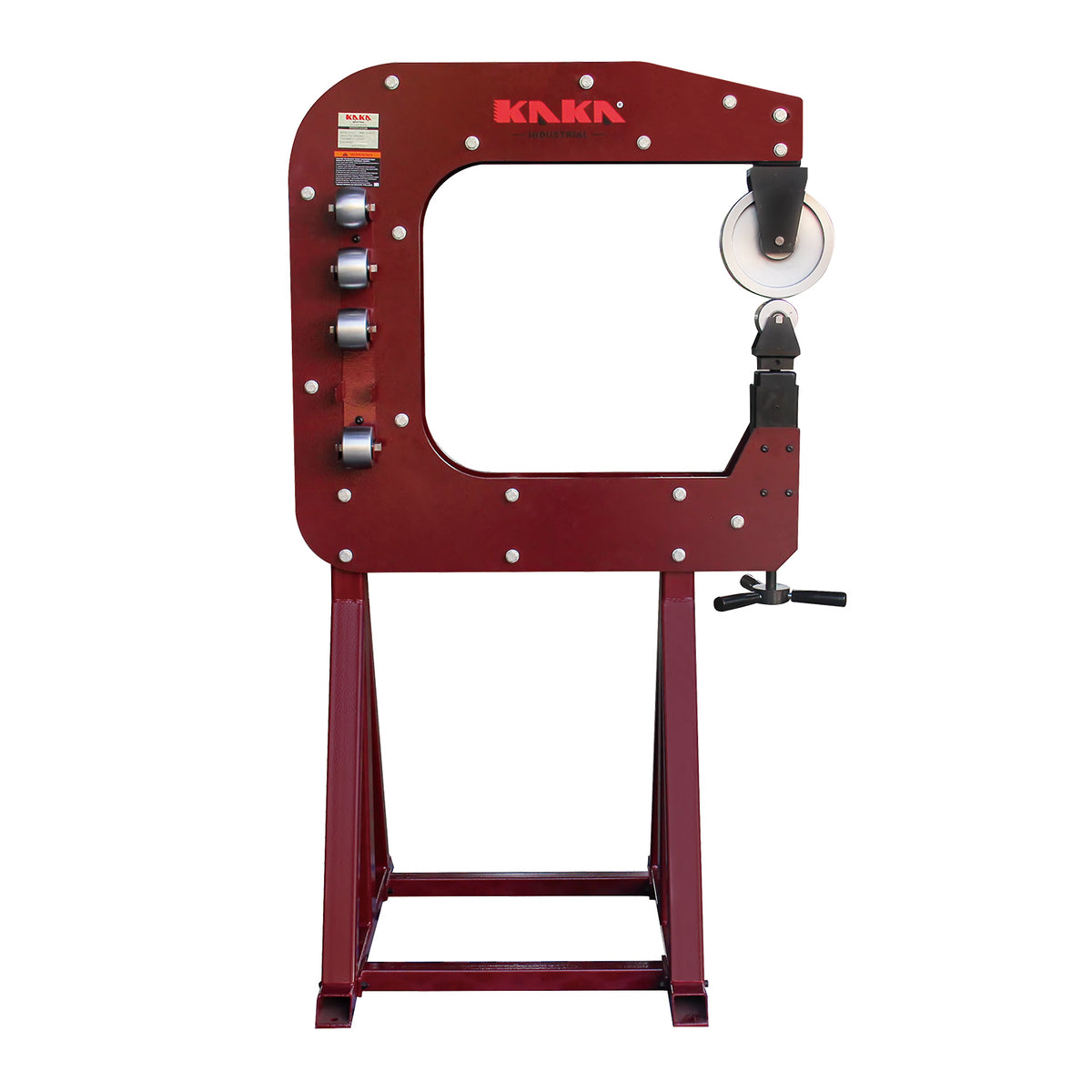 24.8 in Throat English Wheel,14 Gauge Steel 8 x 3 in upper wheel, 6 hardened anvils, quick-release, adjustable caster camber, auto body, restoration F2.0x630