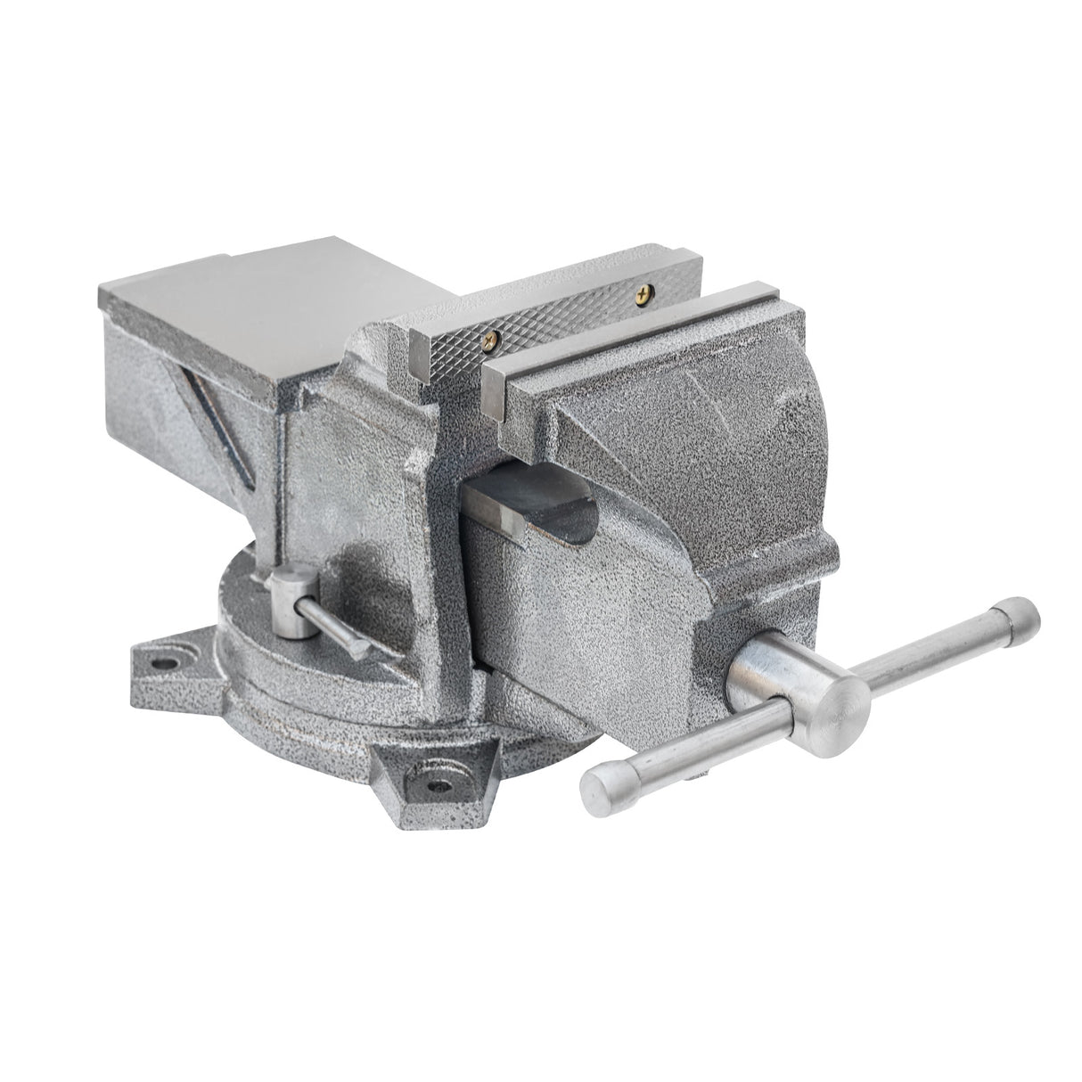 6" industrial grade bench vise Table Top Clamp Press Locking Swivel Base Heavy-Duty for Crafting Sculpting Modeling Soldering Woodworking HIS-150