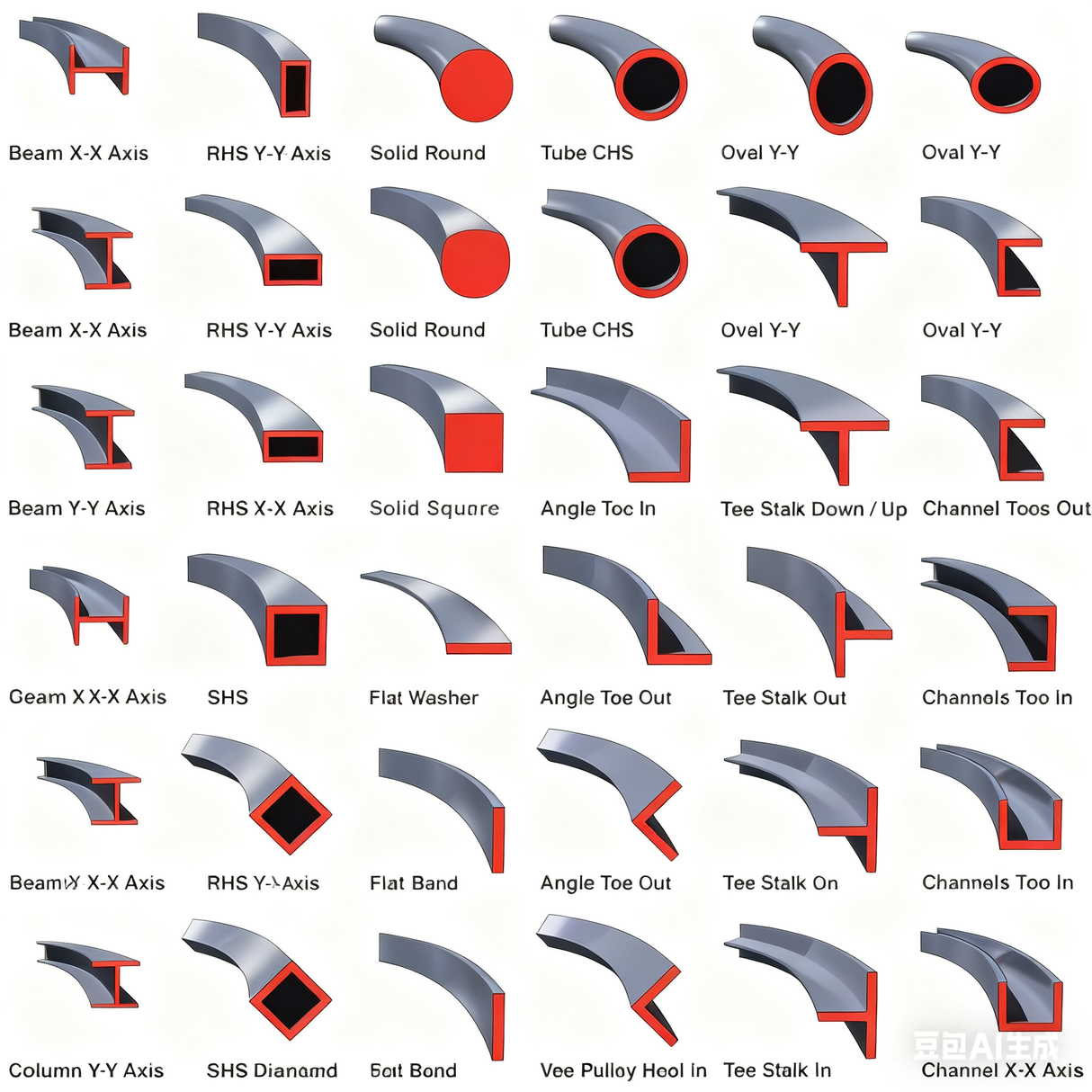 KAKA Industrial Roll Bending Machine Heavy Duty Hydraulic Processes Flat Bar, Square Tube, Round Bar and Structural Sections, Horizontal/Vertical Operation, 220V 3PH HRBM-65H