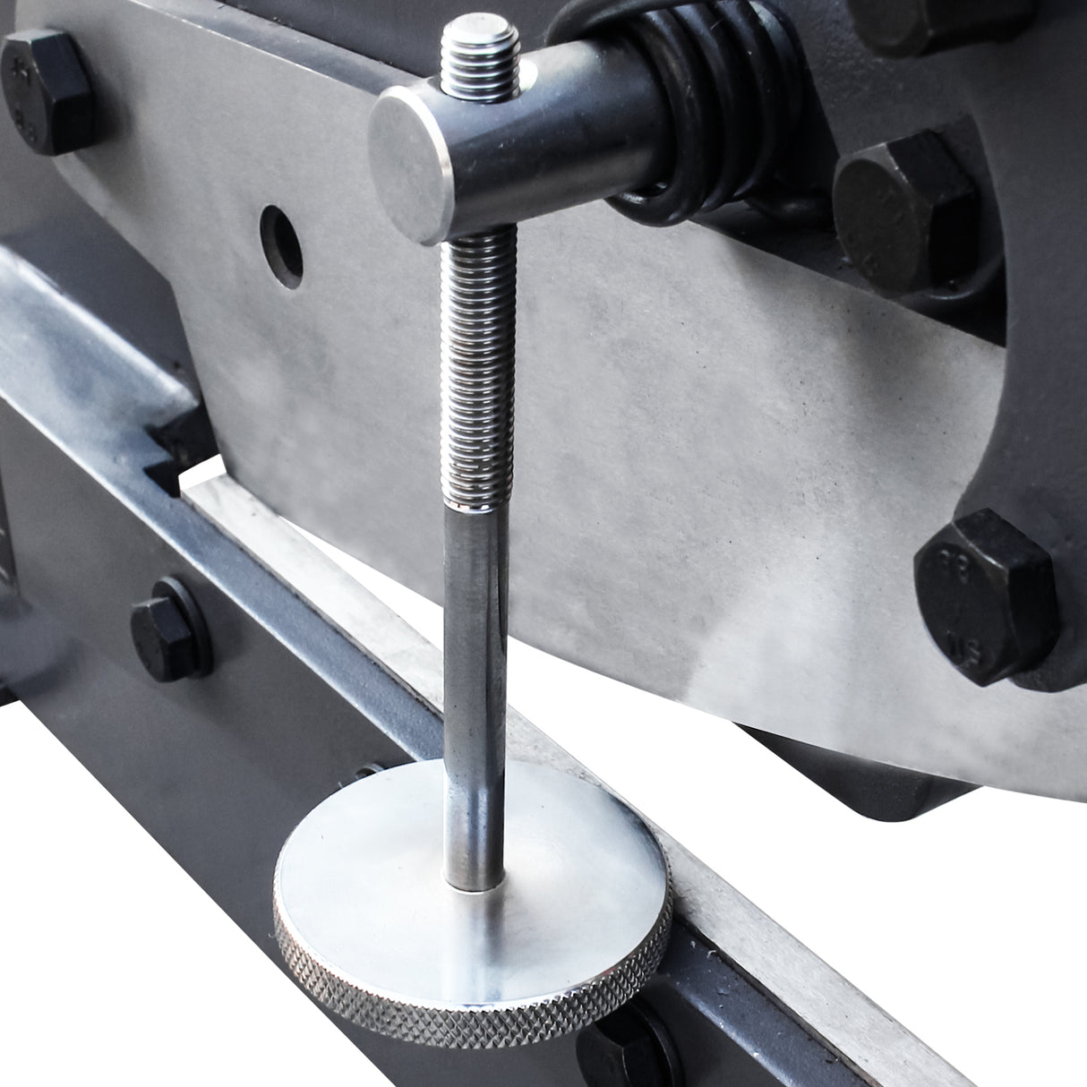 KAKA Industrial HS-12 12-Inch Sheet Metal Plate Shear, Solid Steel Frame, Mounting Type Metal Shear, For Cutting Sheets and Bars, High Precision Manual Hand Plate Shear