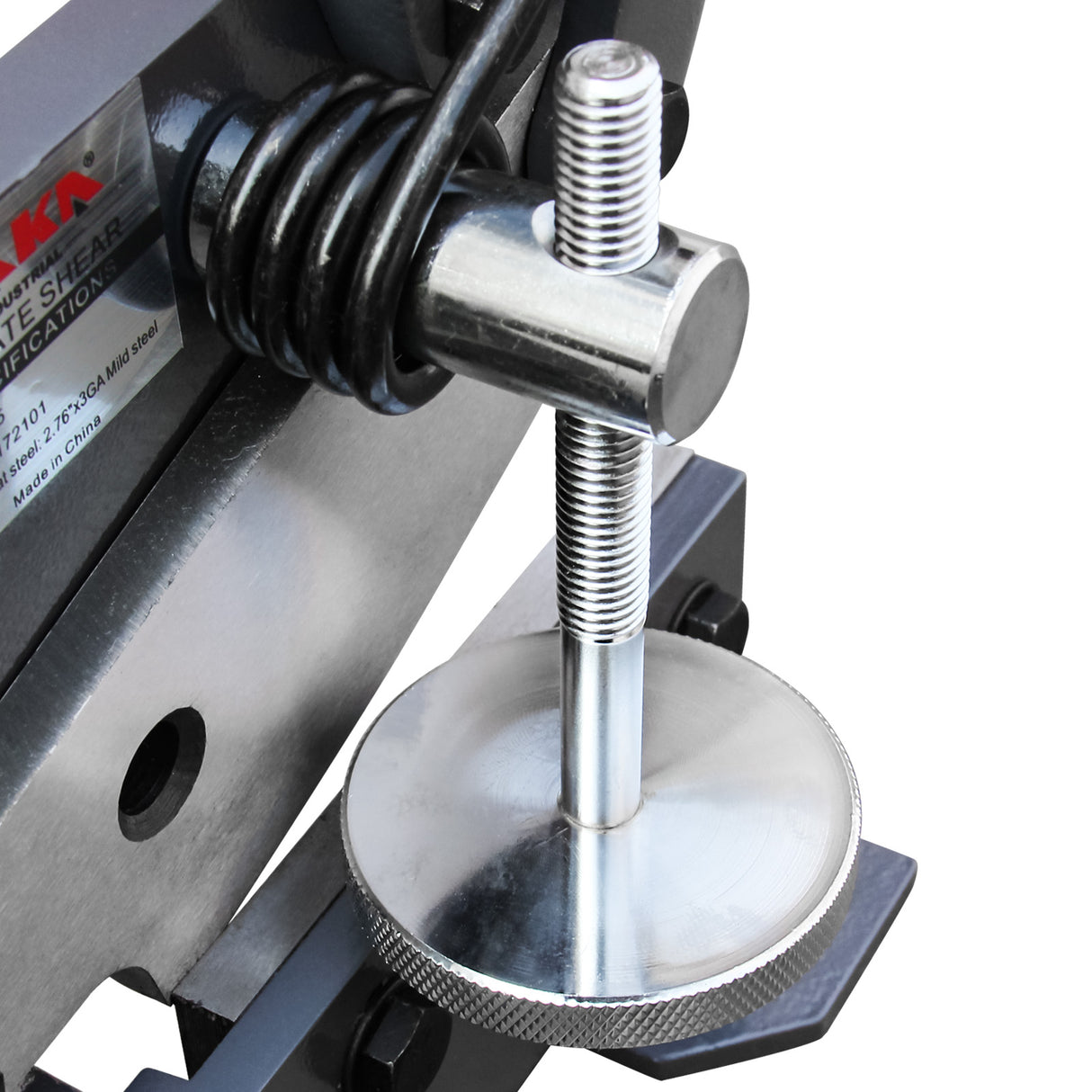 Hand Plate Shear 5 inch Sheet Metal Plate Shear, Solid Steel Frame, Mounting Type Metal Shear, For Cutting Sheets and Bars,HS-5