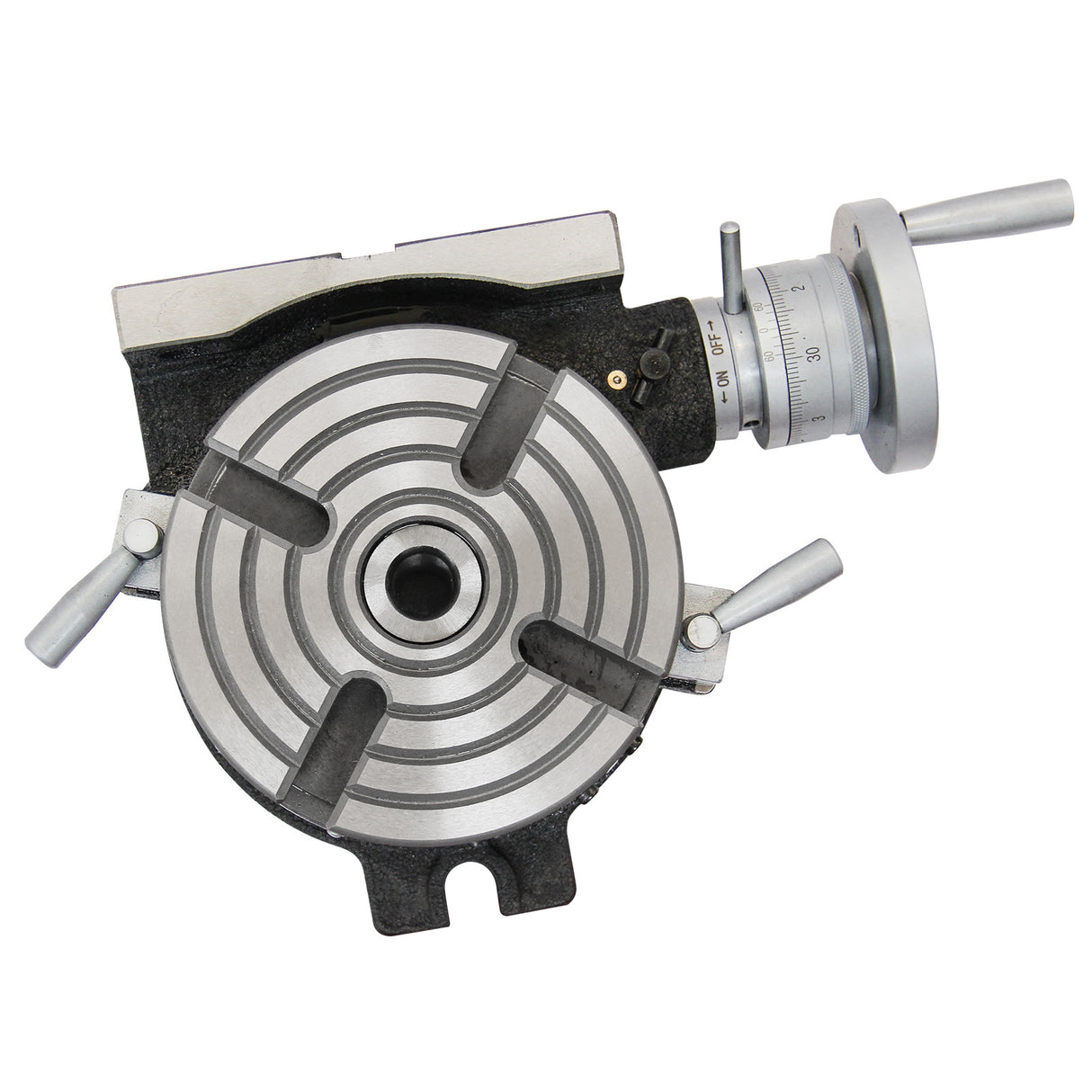 Rotary Table with Dividing Plate DP-1, 6 Inch Rotary Table Milling Machine Horizontal Vertical Indexing Plate HVP-61