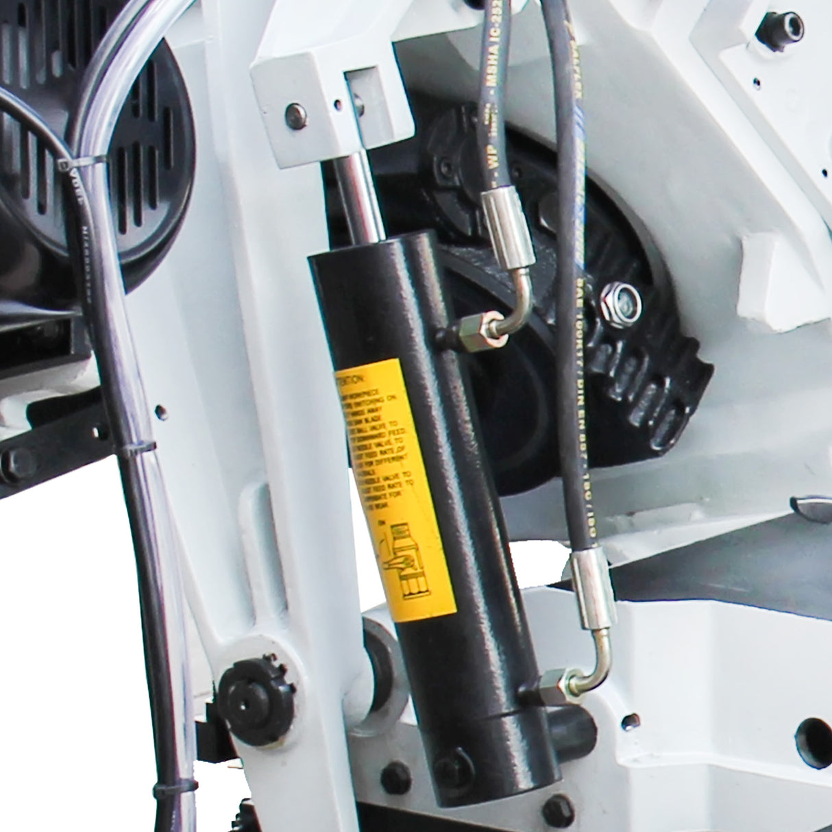 KAKA Industrial Metal Cutting Band Saw with Hydraulic Cylinder, Professional Grade (BS-1018B Hydraulic Cylinder)