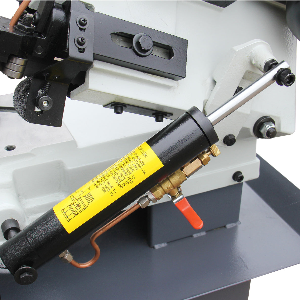 KAKA Industrial Metal Cutting Band Saw with Hydraulic Cylinder, Professional Grade (BS-912B/BS-912GR Hydraulic Cylinder)