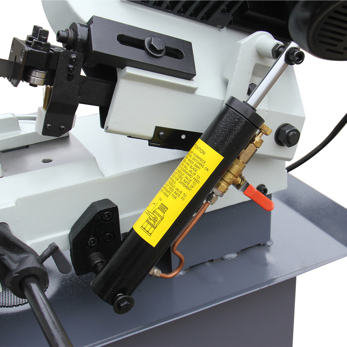 KAKA Industrial Metal Cutting Band Saw with Hydraulic Cylinder, Professional Grade (BS-712N/BS-712R/BS-712B Hydraulic Cylinder)