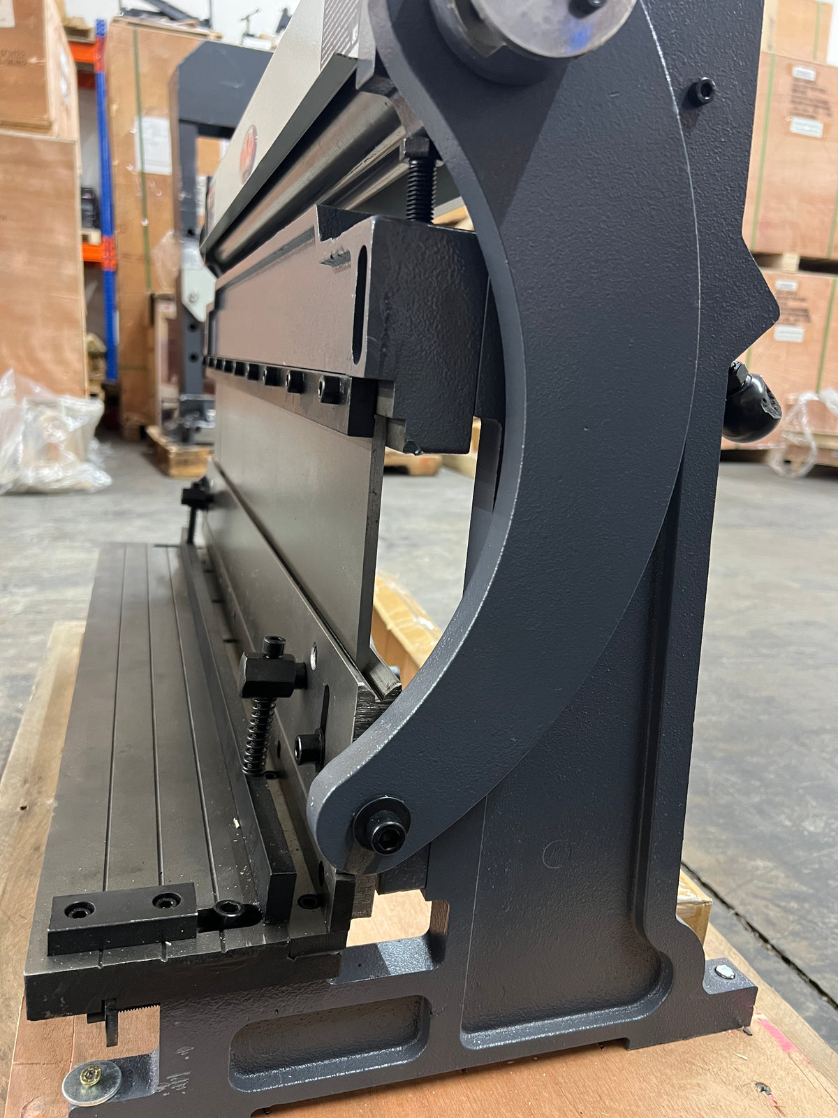 (Not Brand New) Kaka Industrial 3-IN-1/30 | 30" Sheet Metal Brake, Shear & Slip Roll Combo, 20-Gauge with Stand