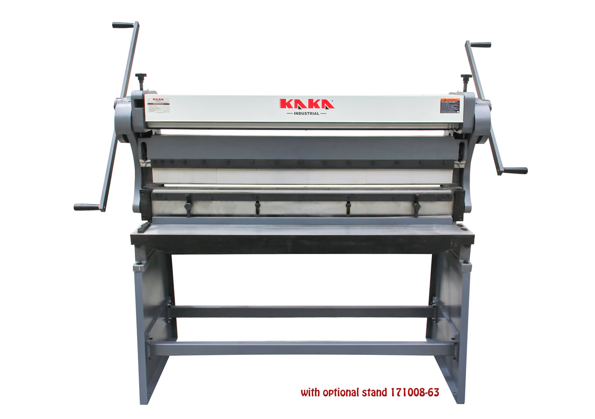 Sheet Metal Brakes, Shears and Slip Roll Machine, 52 INCH High Efficiency, 16 Gauges Shear Brake Roll Combination, Versatility, Solid Construction, 3-IN-1/5216