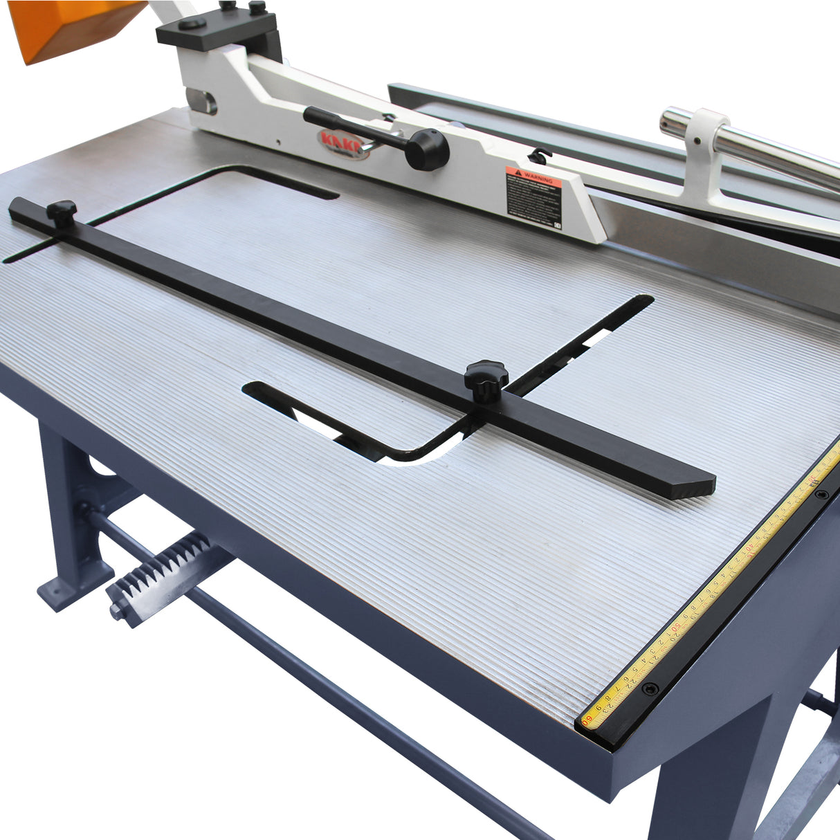 Kaka industrial KHS-40 Guillotine Metal Shear, 40 inch Bed Width, 14 Gauge Metal Guillotine Shear