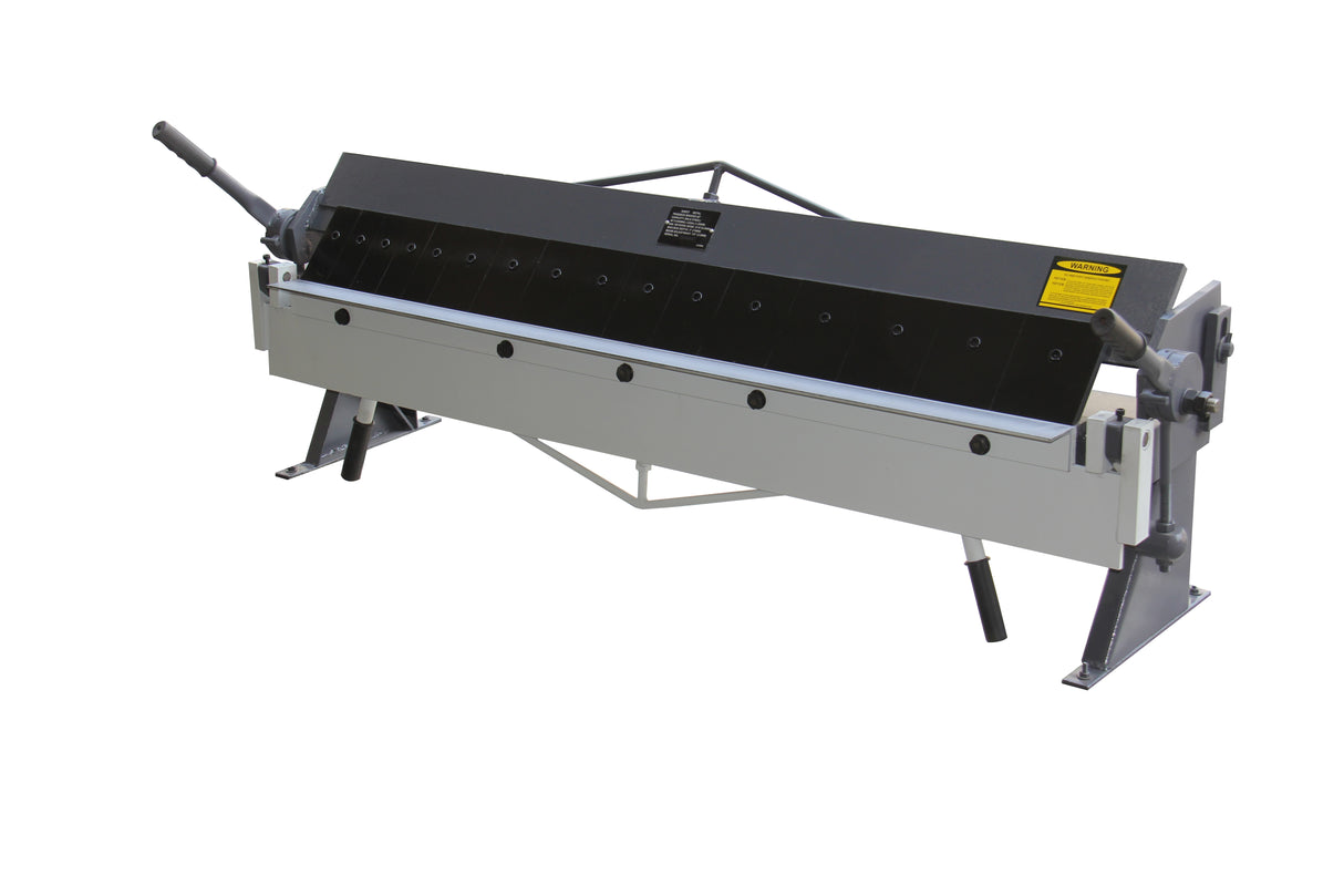 LW-4822,Pan and Box Brake 48"x22", includes total of 16 fingers in 2", 3", and 4" sizes Max Thickness 22 Gauge Mild Steel Capacity, Angle 1-135 Degree, Pan and Box Brake Machine