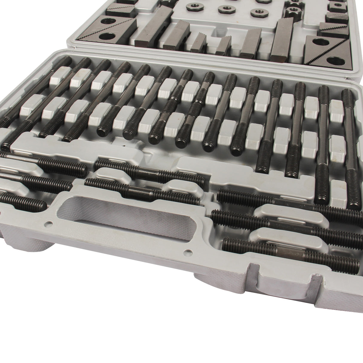 KAKA INDUSTRIAL 5/8" Table Slot 1/2" Stud Szie 52pcs Clamping Kit Set with case holder