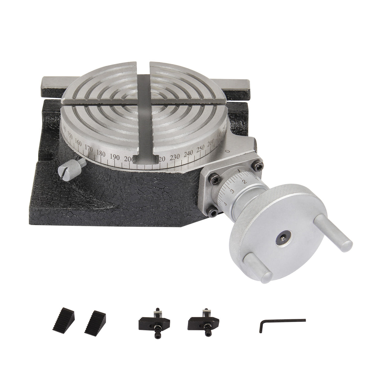 MHV-4 Mini Series Rotary Table,4" Rotary Table with Tilting Base Kaka Industrial